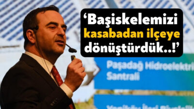 Önümüzdeki dönem seçim beyannamesini açıklayan Başiskele Belediye Başkanı Yasin Özlü