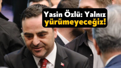 Önümüzdeki dönem seçim beyannamesini açıklayan Başiskele Belediye Başkanı Yasin Özlü,