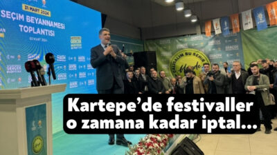 AK Parti Kartepe Belediye Başkanı Mustafa Kocaman, 31 Mart yerel