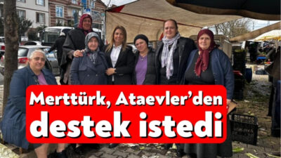 Ataevler Mahallesi'nde her hafta çarşamba günü kurulan semt pazarını ziyaret