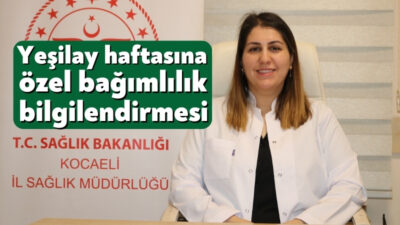 Kocaeli İl Sağlık Müdürlüğü’nde görevli Psikolog Ayşegül Döğücü, 1-7 Mart