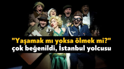 Kocaeli Şehir Tiyatrosu’nun İstanbul Mecidiyeköy’de sahnelediği ‘’Yaşamak Mı Yoksa Ölmek