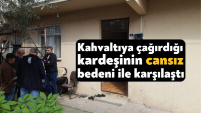 Kocaeli'nin Körfez ilçesinde 73 yaşındaki adam, kendisini kahvaltıya çağırmak için