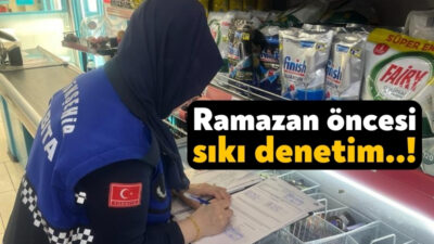 Büyükşehir Zabıta ekipleri, Kocaeli genelindeki denetimlerini Ramazan ayı boyunca sürdürecek
