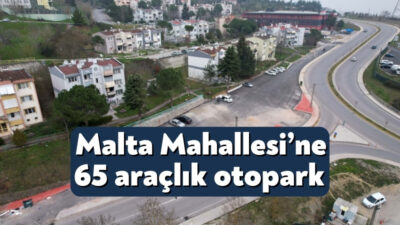 Büyükşehir, İzmit Malta Mahallesi’ne 65 araç kapasiteli açık otopark kazandırıyor