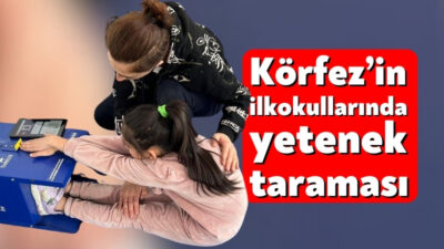 Gençlik ve Spor Bakanlığı’nın başlattığı “İlkokullarda Yetenek Taraması Projesi” Körfez'deki