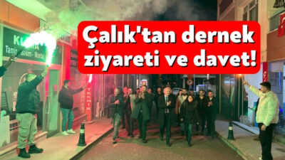 CHP Karamürsel Belediye Başkan adayı Ahmet Çalık, Avcı Köyü Yardımlaşma
