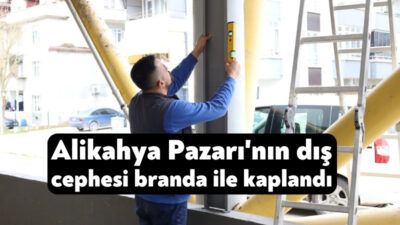 İzmit Belediyesi, pazarcı esnafının talebi üzerine Alikahya Kapalı Pazarı alanının