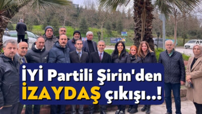 İYİ Parti’nin İzmit Belediye Başkan Adayı Kamil Şirin, Alikahya Mahallesi’nde