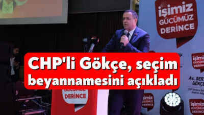 CHP Derince Belediye Başkan Adayı Sertif Gökçe, Yenikent Kültür Merkezi’nde