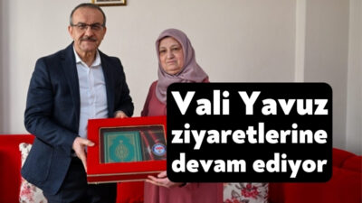 Vali Seddar Yavuz, birçok önemli projesinden biri olan “Gönülden Gönüle”