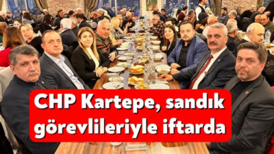 CHP Kartepe İlçe Başkanlığı, 31 Mart yerel seçimleri öncesinde sandık