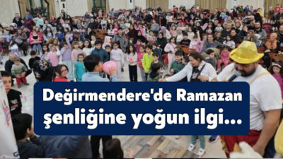 Gölcük Belediyesi tarafından Değirmendere’de düzenlenen “Geleneksel Ramazan Ayı Çocuk Şenliği”