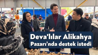 Deva Partisi Kocaeli Büyükşehir Belediye Başkan adayı Ensar Baturman ve