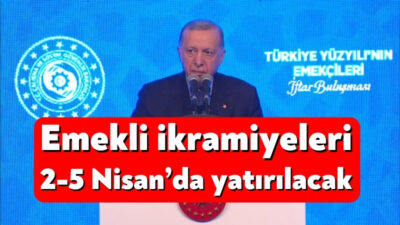 Cumhurbaşkanı Erdoğan, "Ramazan Bayramı ikramiyelerini 2 ila 5 Nisan tarihleri
