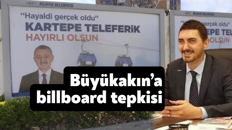 Gençtürk’ten Büyükakın’a billboard tepkisi!