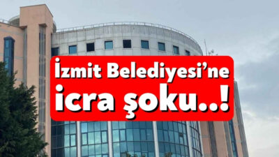 İzmit Belediyesinin özel firmalara olan borcu nedeni ile icra avukatları