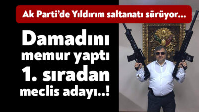 Karamürsel'de gölge başkan olacağı iddia edilen, Ak Parti'nin adayı Mesut