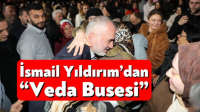 Karamürsel Belediye Başkanı İsmail Yıldırım, Karamürsel halkına “Veda Busesi” programı