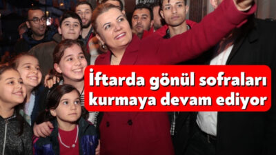 Kentin dört bir tarafından iftar sofraları kuran İzmit Belediyesinin son