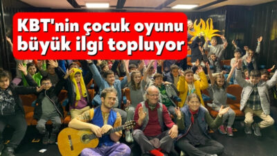Çocuk Tiyatrosu olarak özenle hazırlanan “Pembe Solucan İle Güneş” adlı