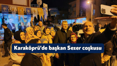 Gölcük Belediye Başkanı ve Başkan Adayı Ali Yıldırım Sezer, Karaköprü’de