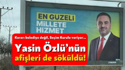 Dün akşam saatlerinden itibaren Başiskele'de başlayan afiş gerginliği tüm adayların