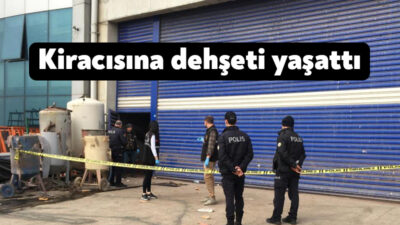 Kocaeli'nin Körfez ilçesinde iş yeri sahibi tartıştığı kiracısını tabanca ile