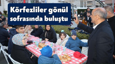 Körfez Belediyesi, düzenlediği halk iftarında binlerce Körfezliyi gönül sofrasında buluşturdu.