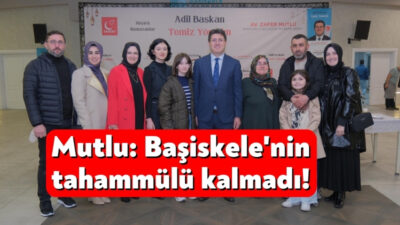 SP Başiskele Belediye Başkan Adayı Zafer Mutlu, Yeniköy Kültür Merkezi’nde