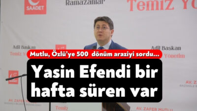 SP Başiskele Belediye Başkan Adayı Zafer Mutlu, büyükşehir belediyesi eski
