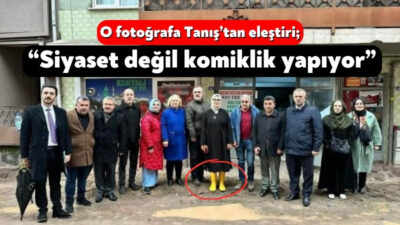 CHP Büyükşehir Belediyesi Meclis Üyesi Orhan Tanış İzmit sokaklarında çizme