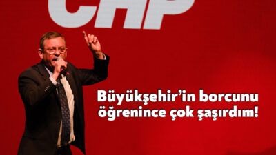 CHP Genel Başkanı Özgür Özel, Kocaeli Büyükşehir Belediyesi’nin hazine borcundan