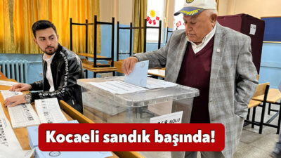 Kayıtlı 1 milyon 553 bin 380 seçmenin bulunduğu Kocaeli'de, Mahalli