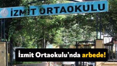 İzmit Ortaokulu’nda oy sayımı sırasında arbede çıktı. Bir zarftan Veliahmet