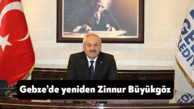 Gebze Belediye Başkanlığı seçimlerinde AK Parti adayı Zinnur Büyükgöz seçimi