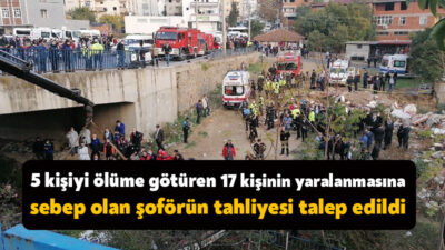 Gebze'de bir kadın ve 4 öğrencinin hayatını kaybettiği, 17