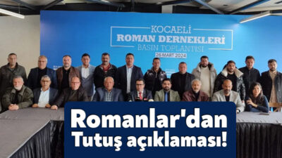 Romanlar Konfederasyonu Genel Başkanı Ahmet Çokyaşar başkanlığında Maide Restorant'ta yapılan