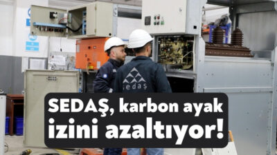 SEDAŞ, Malzeme Bakım ve Geri Kazanım Merkezi ile bir yandan