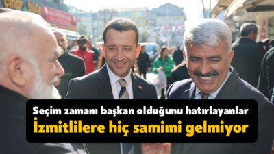 Cumhur ittifakı İzmit Belediyesi Başkan adayı Muharrem Tutuş, İzmit İstiklal