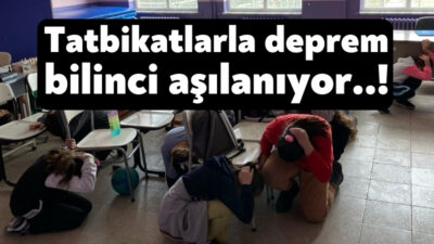 Büyükşehir, 1-7 Mart Deprem Haftası nedeniyle İzmit Hakkaniye Köyü İlk