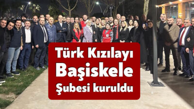 Geçtiğimiz günlerde Kızılay Genel Merkezi tarafından yetkilendirilen Oğuzhan Keleş Başiskele