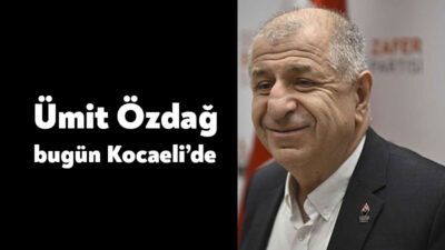 Zafer Partisi Genel Başkanı Prof. Dr. Ümit Özdağ Kocaeli ziyareti