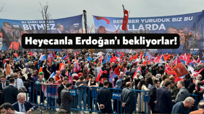 Cumhurbaşkanı Recep Tayyip Erdoğan, Bursa’da gerçekleşecek mitingin ardından Kocaeli’de vatandaşlarla