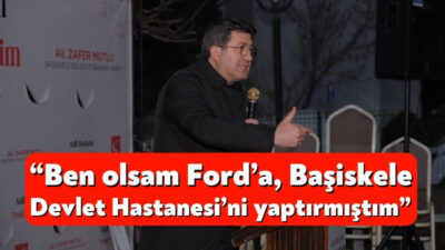 SP Başiskele Belediye Başkan Adayı Zafer Mutlu, mevcut yönetime karşı