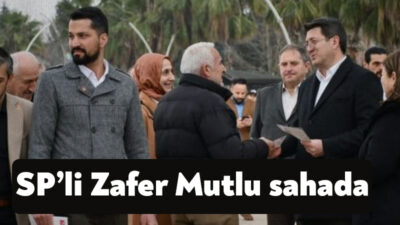 Saadet Partisi Başiskele Belediye Başkan Adayı Zafer Mutlu, seçim çalışmalarının