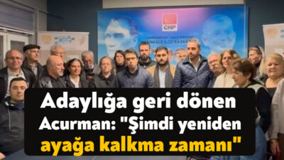YSK’ya yaptığı itiraz kabul edilen ve belediye başkan adaylığına geri