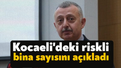 Kocaeli Müteahhitler Birliği’nin 4’üncü Olağan Kongresi'nde konuşan.Kocaeli Büyükşehir Belediye Başkanı