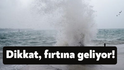 Kocaeli Valiliği, ilimizde beklenen fırtına öncesi vatandaşları uyardı