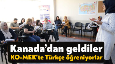 KO-MEK ile Türkçe öğrenen yabancı kursiyerler birlikte aile olmanın sevincini